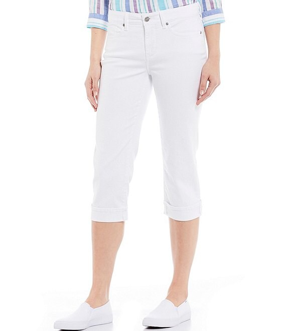 NYDJ Marilyn Cuffed Crop Cool Embrace® Denim Jeans | Dillard's
