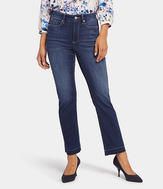 Nydj marilyn clearance straight leg jeans