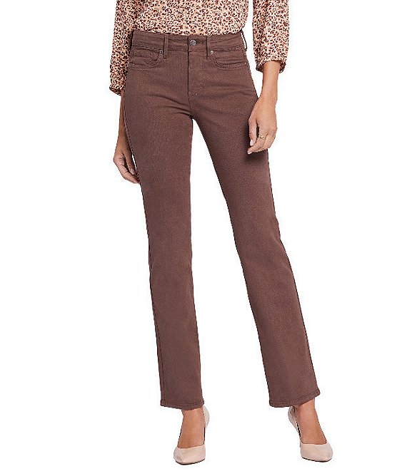 NYDJ Petite Size Marilyn Straight Leg Ankle Length Jeans | Dillard's