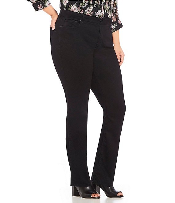 NYDJ Plus Size Marilyn Straight Leg Jeans | Dillard's