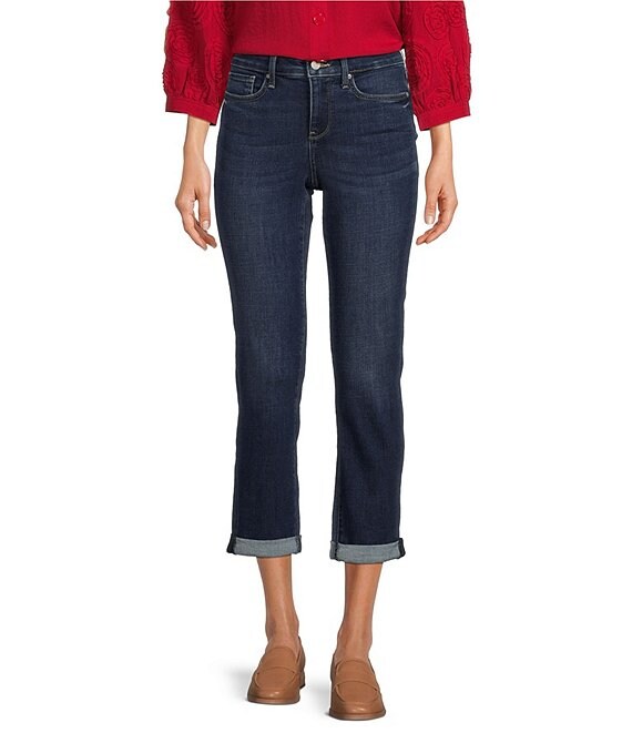 Cropped 2025 cuff jeans