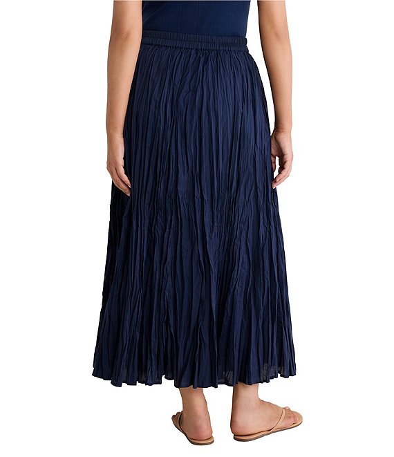 nz by Nic + Zoe Cotton Crinkle Pull-On Skirt | Dillard's