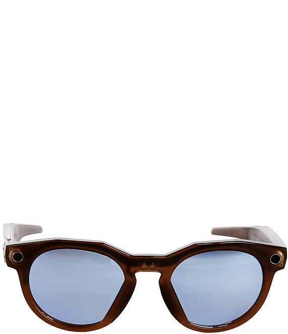 Oakley Men's Meta HSTN 51mm Polarized Round Sunglasses