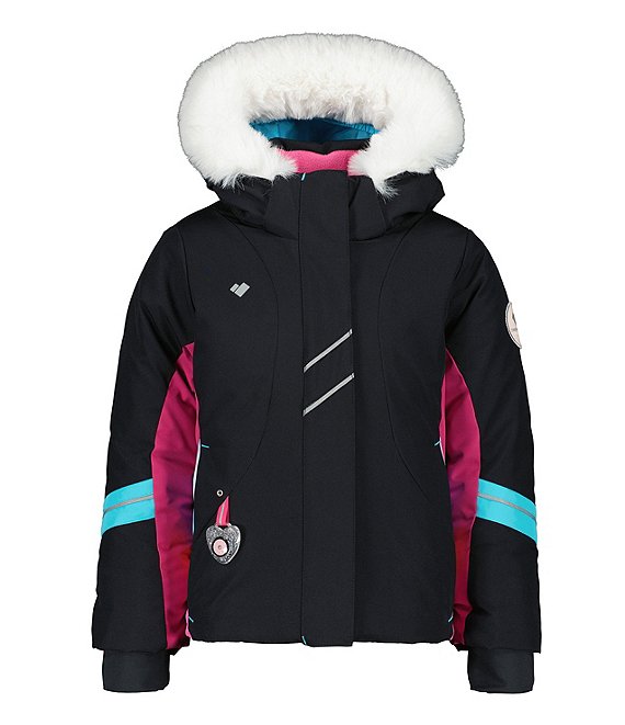 Obermeyer Little/Big Girls 2T-7 Cara Mia Fleece Lined Snow Ski Jacket ...
