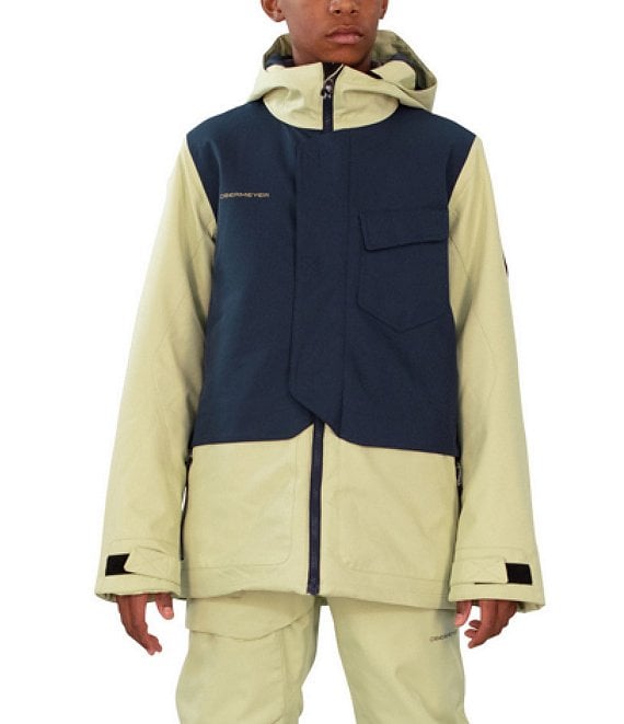 Color:Admiral - Image 1 - Big Boys 8-20 Long-Sleeve Gage Snow Ski Jacket