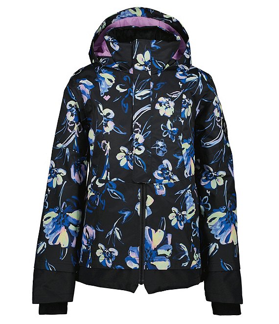 Obermeyer Little/Big Girls 6-18 Taja Floral Night Life Print Ski Jacket