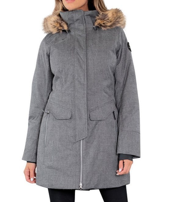 Petite Water-Repellent Puffer Coat