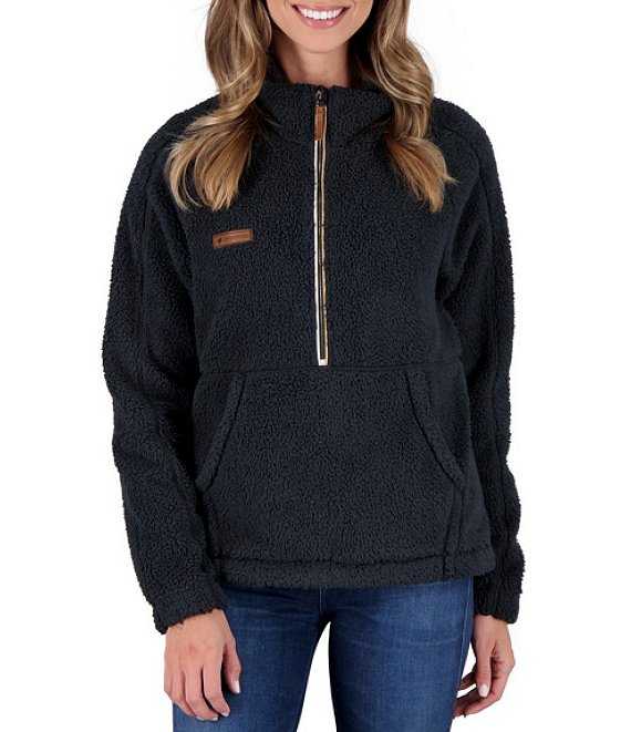 sherpa pullover dillards