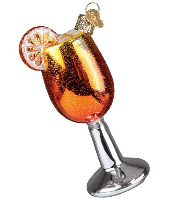 Old World Christmas Aperol Spritz Ornament