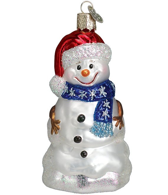 Old World Christmas Happy Snowman Ornament | Dillard's