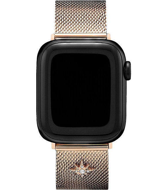 onduidelijk Afwijken Afstudeeralbum Olivia Burton Celestial Rose Gold-Tone Mesh Bracelet Apple Watch Strap |  Dillard's