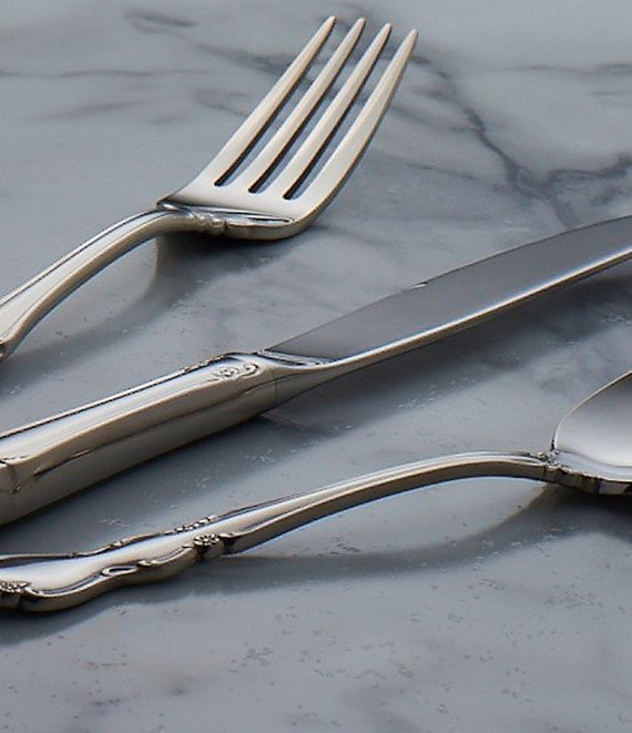 Oneida Dover 45-Piece Stainless Steel Flatware Set | Dillard's