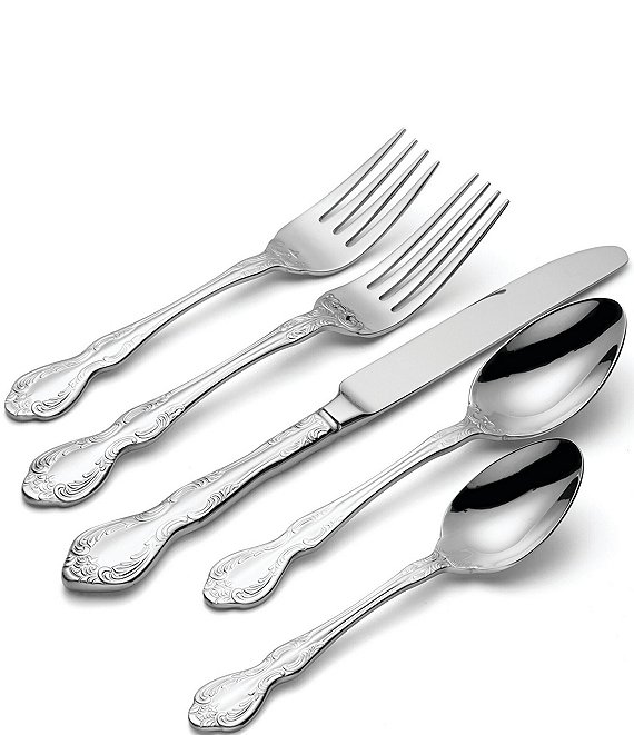 Oneida Mandolina 65-Piece Stainless Steel Flatware Set | Dillard's