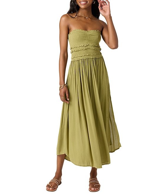 Cabo Side Slit Smock Waist Band Cabo Side Slit Smock Waist Band