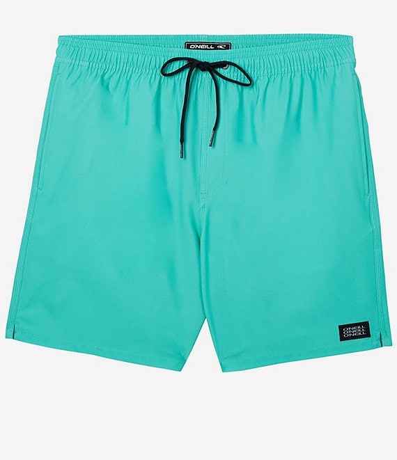 O'Neill Hermosa Elastic Waist 17#double; Outseam Stretch Volley Shorts
