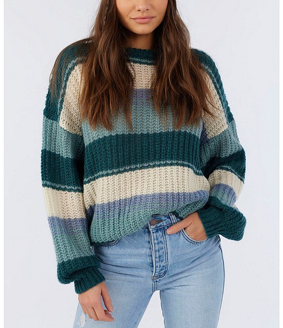 O'Neill Lake View Stripe Print Sweater | Dillard's