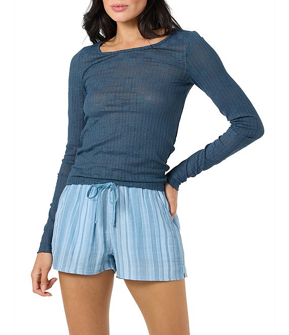 O'Neill Marliz Rosemary Lace Long Sleeve Top