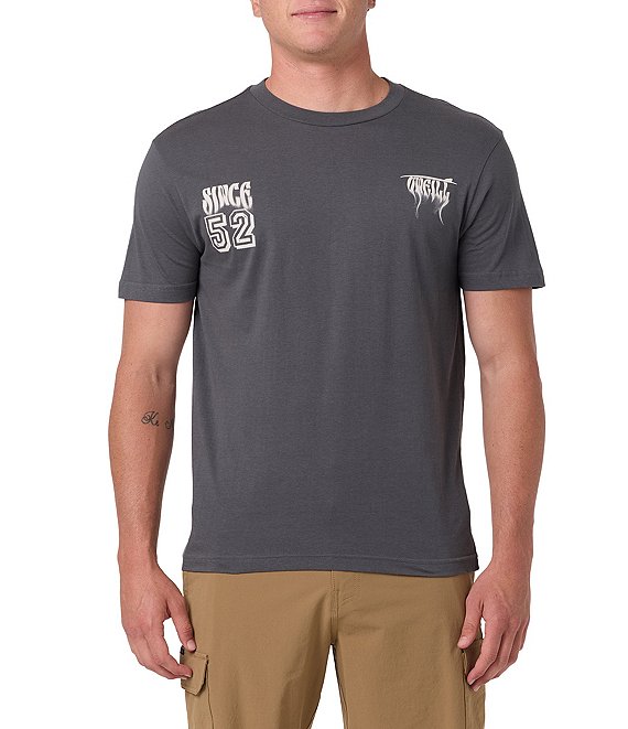 O'Neill Shadow Palm Tree Short Sleeve T-Shirt | Dillard's