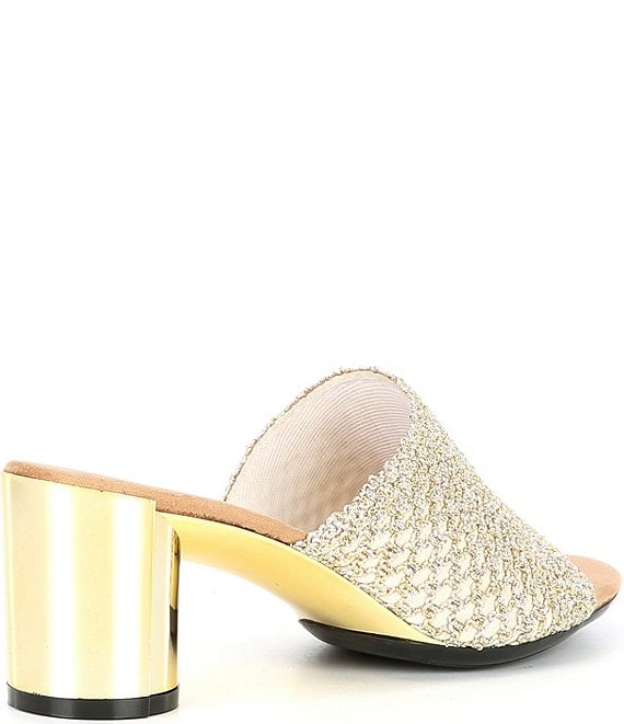 Onex Cookie Metallic Woven Dress Sandals | Dillard's