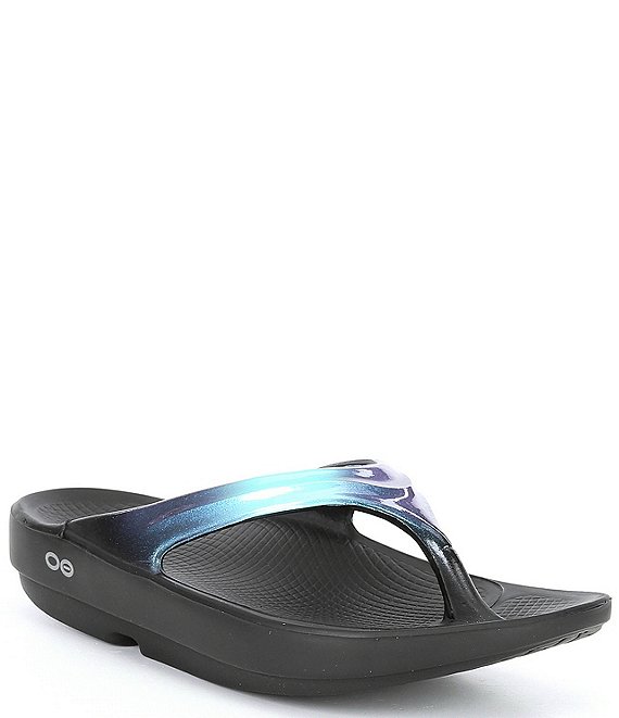 Color:Atlantis - Image 1 - Women's Oolala Luxe Thong Sandals