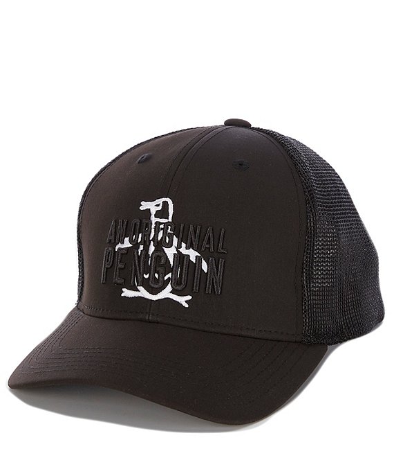 Color:Caviar - Image 1 - Double-Layered Pete Trucker Hat
