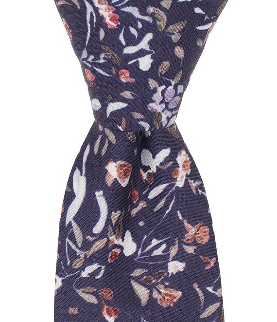Original Penguin Keyes Floral Skinny Tie