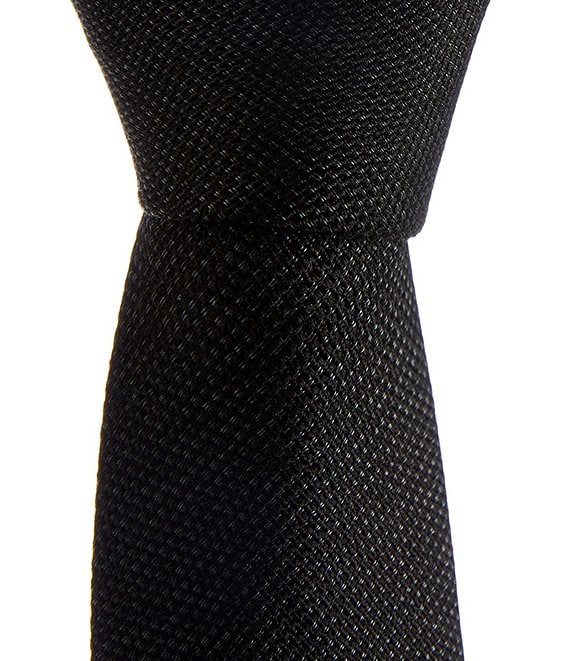 Original Penguin Mansour Solid 2 1/2#double; Woven Tie