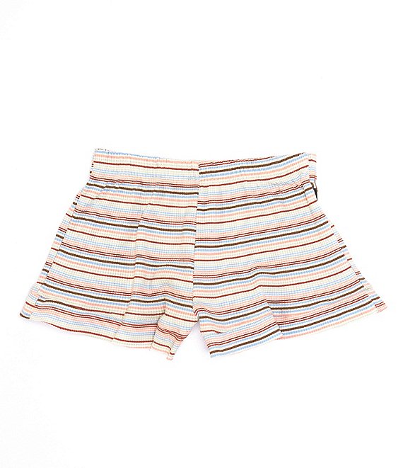 Originality Little Girls 2T-6X Multi Stripe Shorts