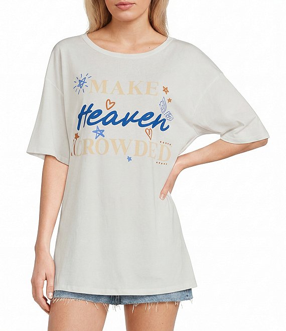 Originality Make Heaven Crowded Short Sleeve Tee