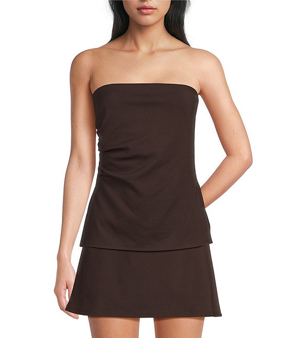 Originality Strapless Side Cinch Top