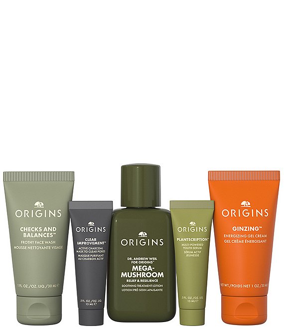 オリジンズ　Origins 化粧水&美容液セット Origins Best-Sellers Discovery Set | Dillard's
