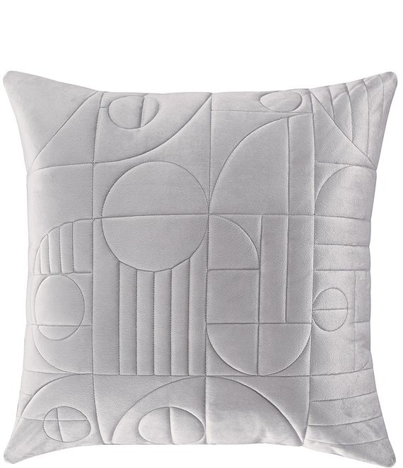 Color:Grey - Image 1 - Bryant 20#double; Square Pillow