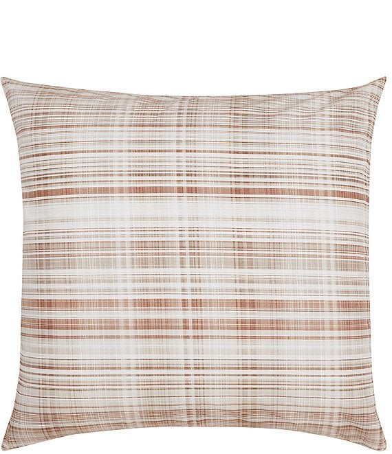 Oscar/Oliver Pascal Mini Plaid Reversible Euro Sham