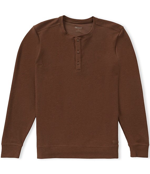 Outdoor Research Eclipse Waffle Long Sleeve Henley Shirt | Dillard's