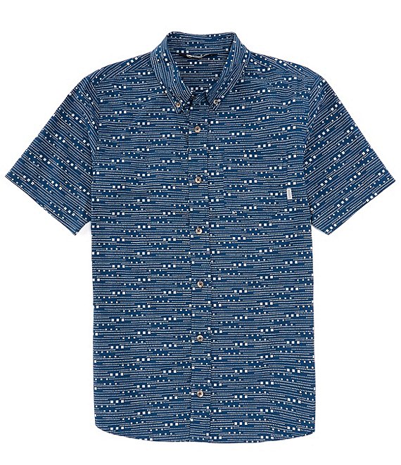 Outdoor Research Rooftop Dot Print Short Sleeve Woven Shirt | Dillard's