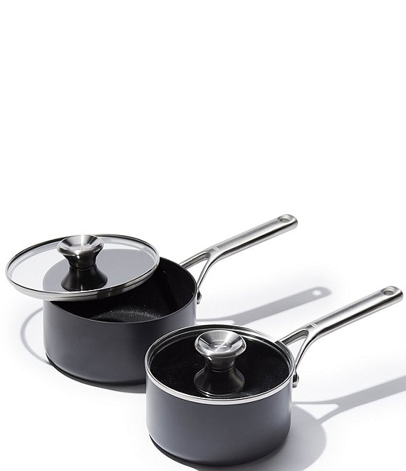 OXO Ceramic Professional Non-Stick 4-Piece Saucepan Set