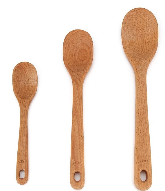 OXO Good Grip 3-Piece Wooden Spoon Set