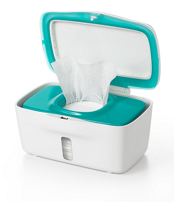 Color:Teal - Image 1 - Tot Perfect Pull Wipes Dispenser