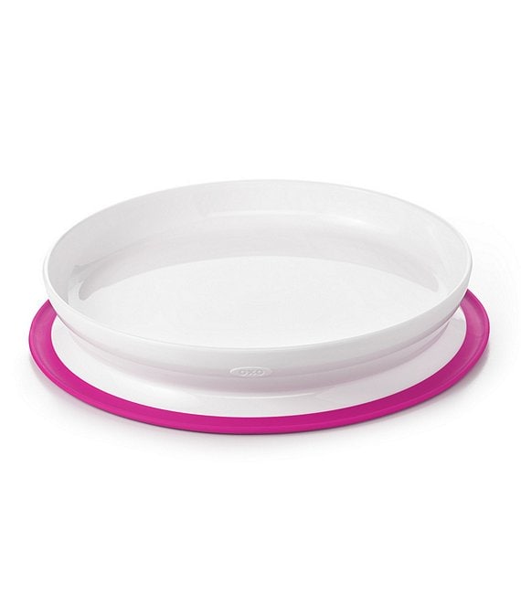 Color:Pink - Image 1 - Tot Stick & Stay Suction Plate