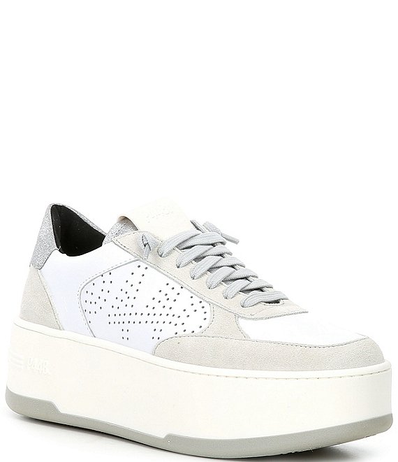 P448 Empire Leather Lace-Up Platform Sneakers | Dillard's