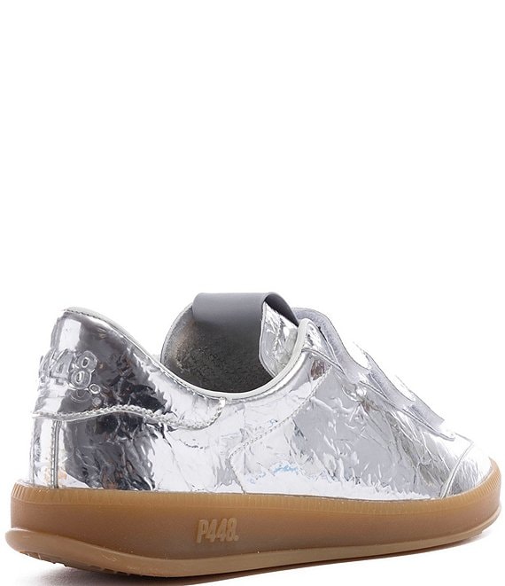 P448 Monza 3 Strap Metallic Leather Sneakers | Dillard's