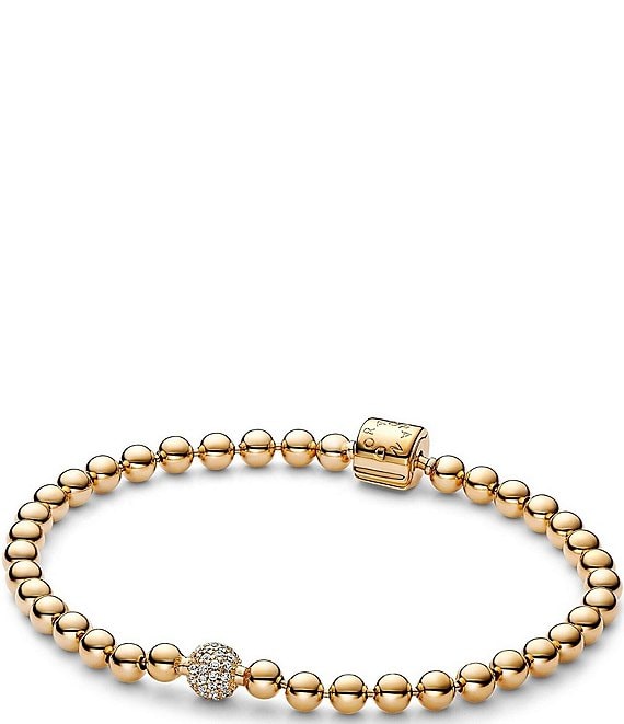 Pandora Beads & Pave Line Bracelet