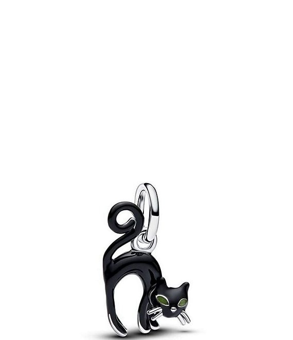 Pandora Black Cat Glow-In-The-Dark Dangle Charm