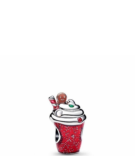 Pandora Christmas Gingerbread Drink Sterling Silver Charm