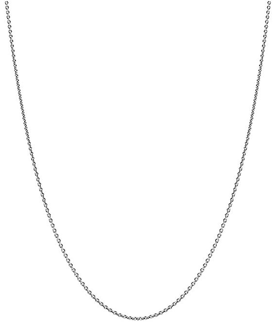 Pandora Classic Curb Cable Sterling Silver Chain Necklace