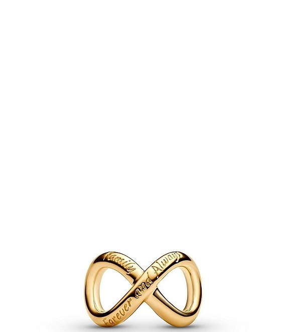 Pandora Forever Always Infinity Gold Charm