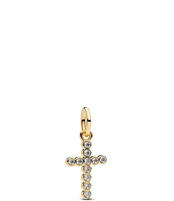 Pandora Gold Cross Dangle Charm