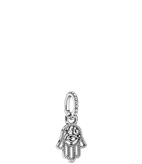 Pandora Hamsa Dangle Hand Sterling Silver Charm