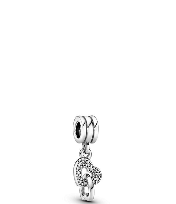 Pandora Interlocking Hearts Sterling Silver Charm
