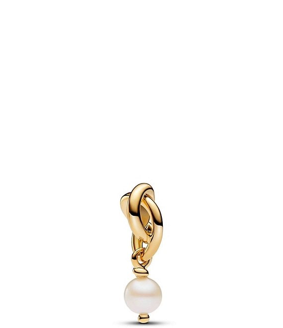 Pandora June Freshwater Cultured Pearl Eternity Circle Dangle Charm